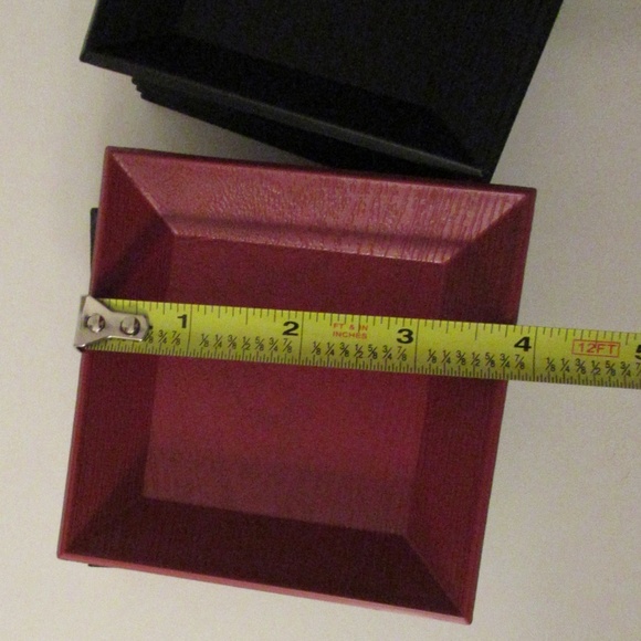 Japanese lacquerware square sauce dishes - Picture 8 of 8